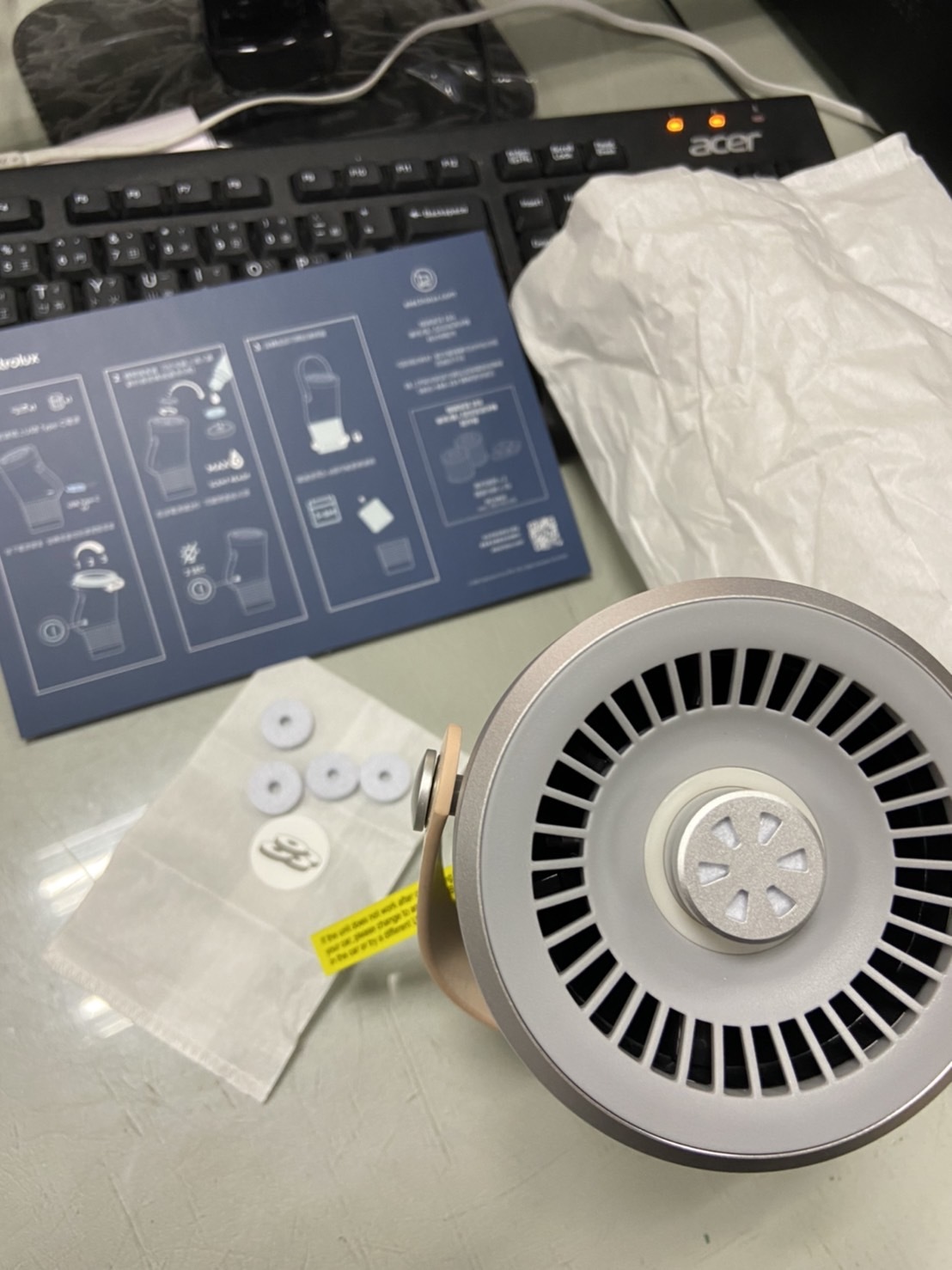 Electrolux 伊萊克斯 EP31-15G 輕巧空凈機 清淨機 (已停售)