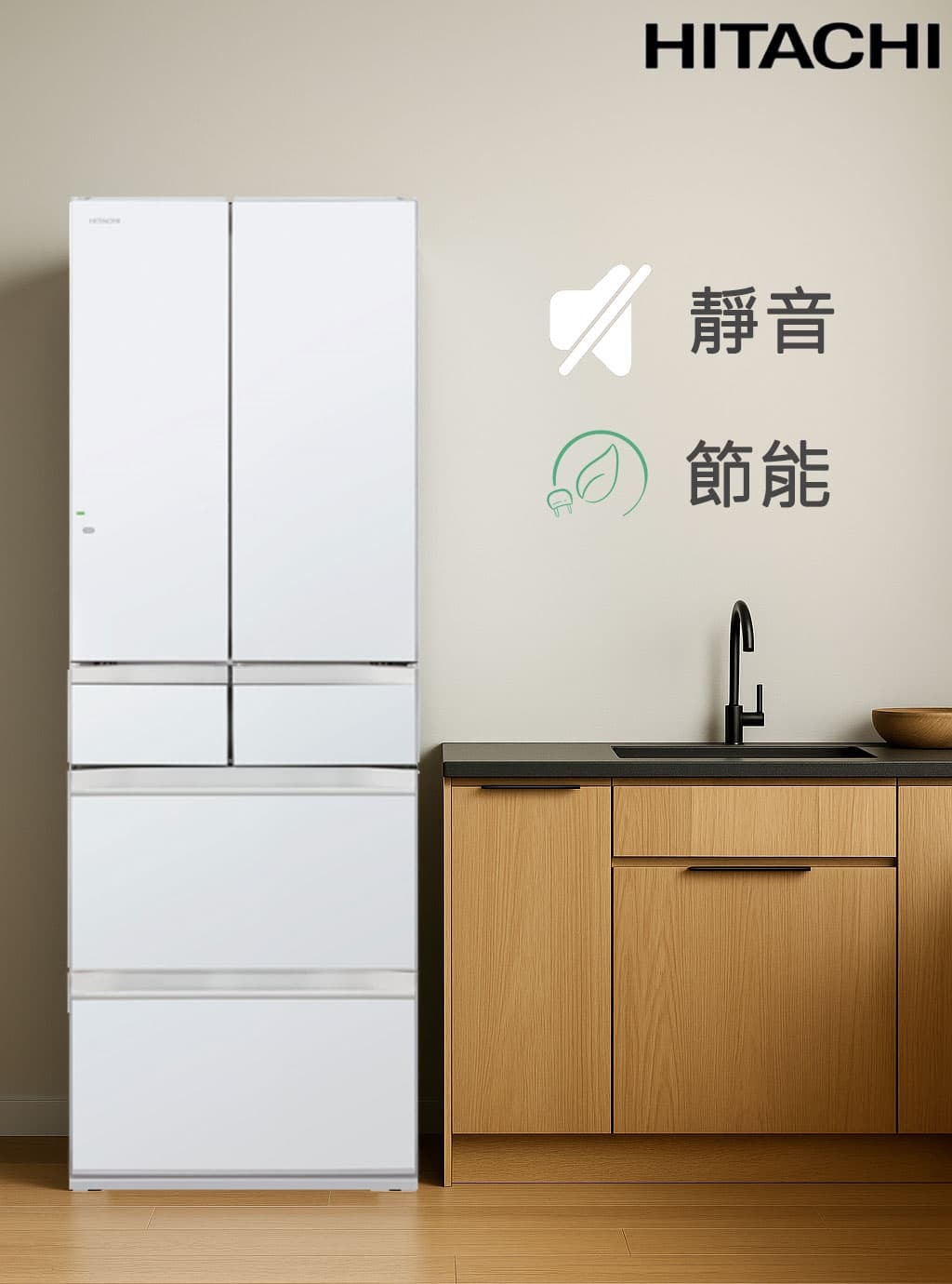 【新品開箱】日立六門冰箱 R-HW540RJ|專為愛煮飯家庭打造的智慧保鮮神器