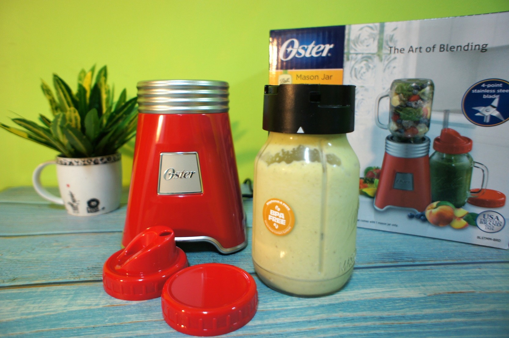 來自美國OSTER BALL經典隨鮮果汁機 Mason杯-趴吐 (已停售)