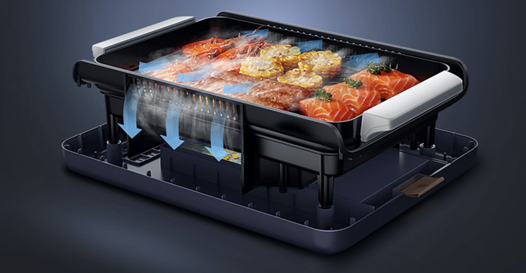 【sOlac】 西班牙品牌 無煙烤盤 SSG-019W 夏天到了 烤肉配啤酒去(已停售)