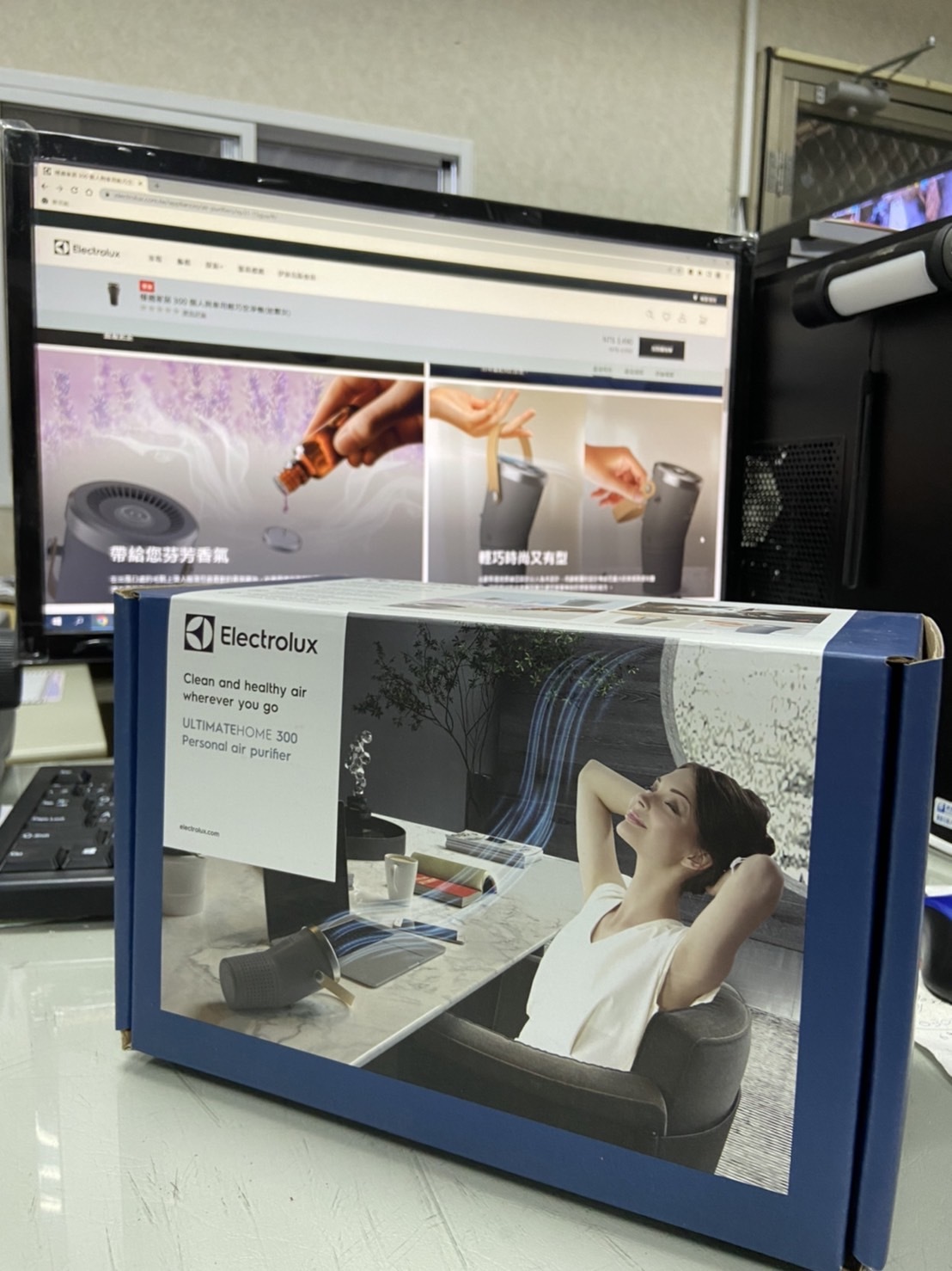 Electrolux 伊萊克斯 EP31-15G 輕巧空凈機 清淨機 (已停售)