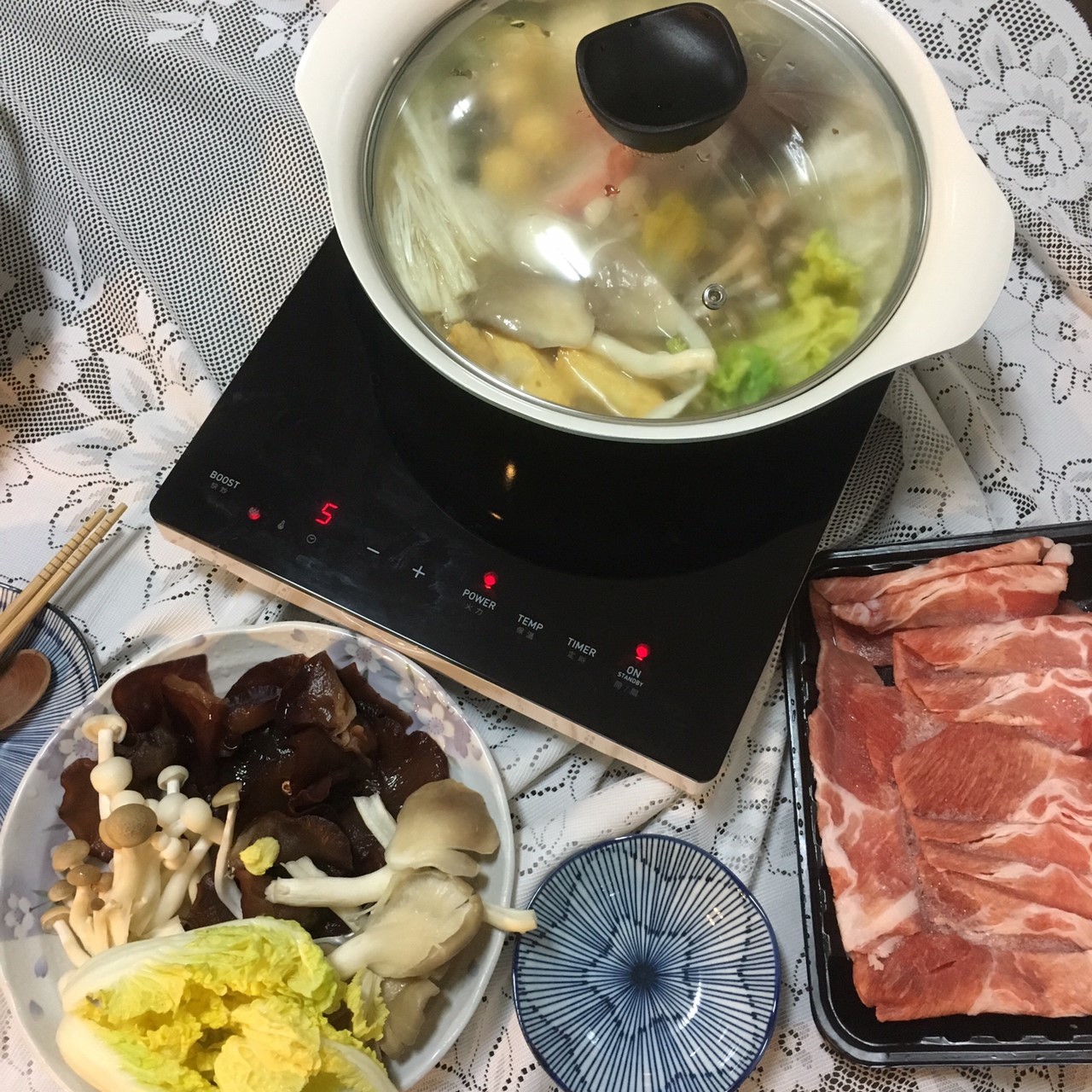 日本設計家電 ONE amadana 觸控薄型電磁爐 STCI-0105 (已停售)
