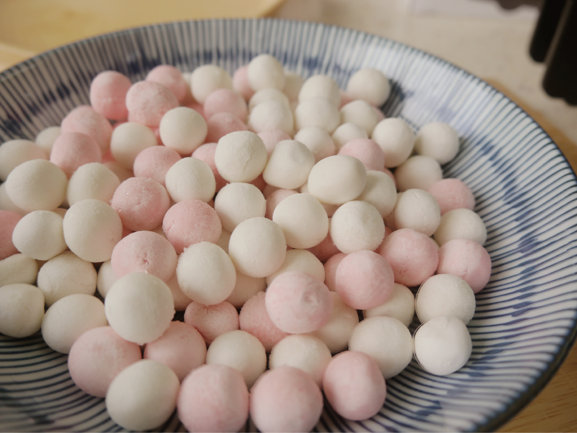 線上食譜 小V紅白小湯圓的【少女心】趴萬