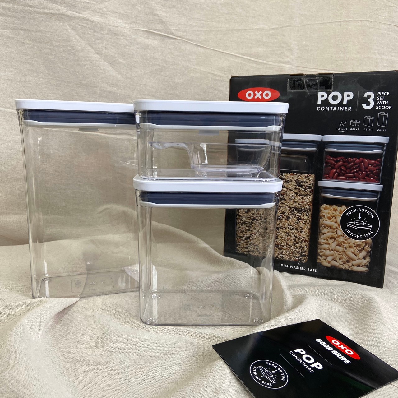 OXO POP 按壓保鮮盒