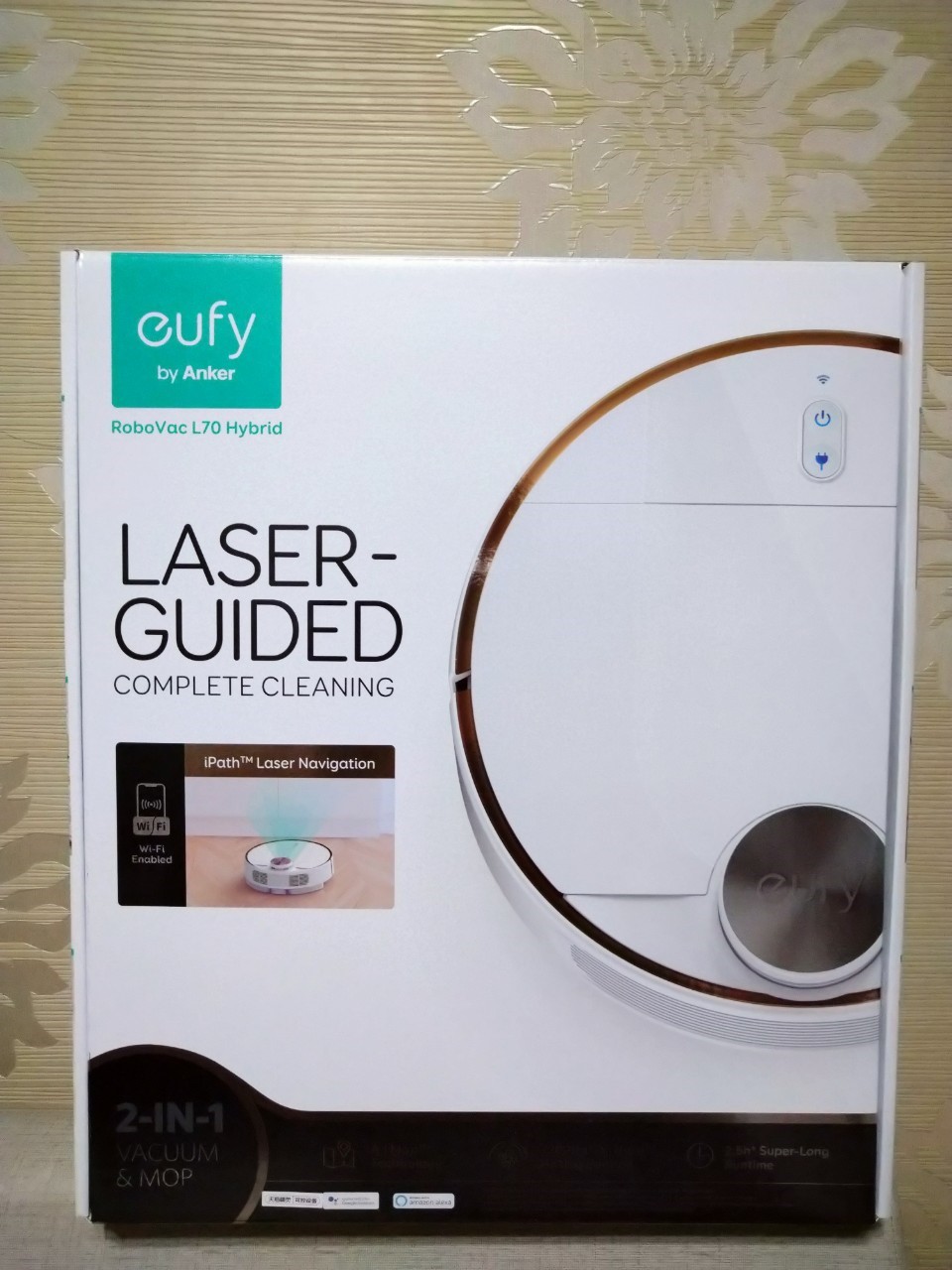 ◤Eufy◢ T2190 雷射導航掃地拖地機器人 I (已停售)