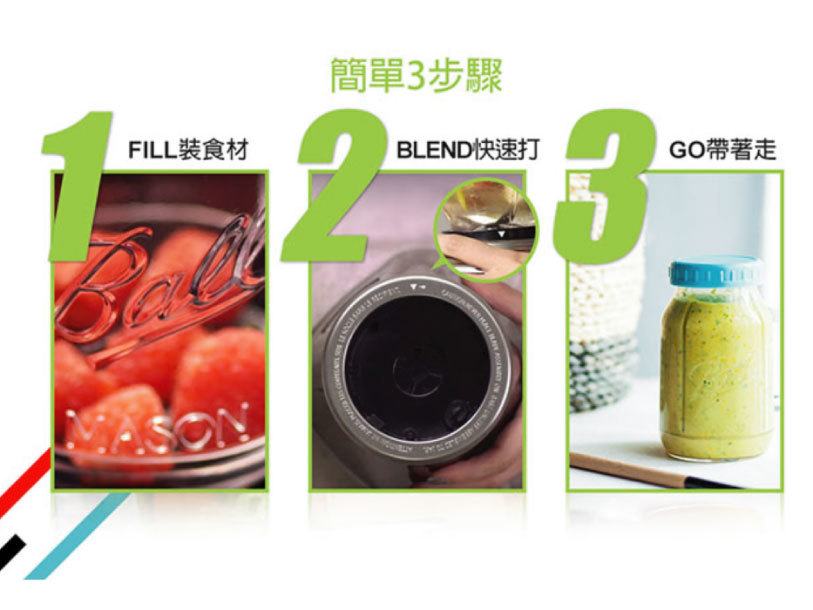 來自美國OSTER BALL經典隨鮮果汁機 Mason杯－趴萬 (已停售)