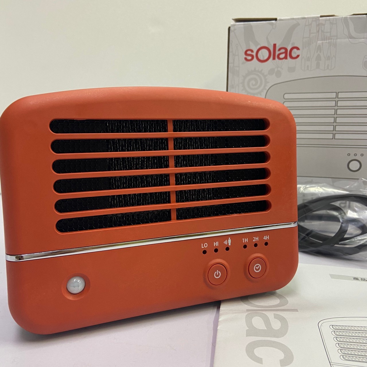 【sOlac】人體感應陶瓷電暖器 SNP-K01(已停售)