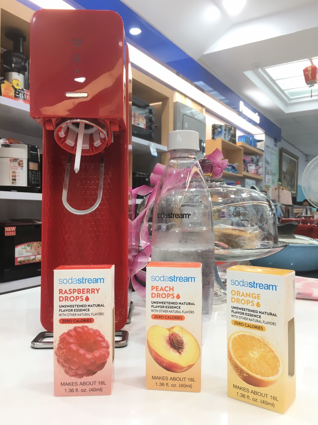 SodaStream　鋼瓶交換站