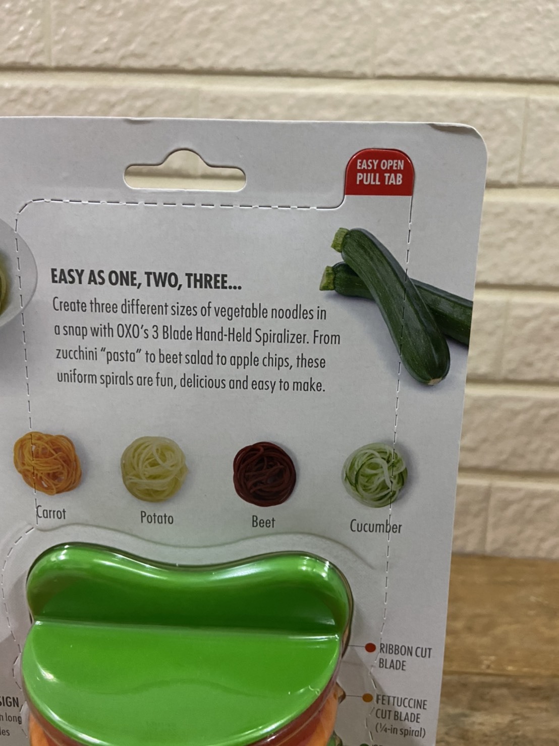 美國◤OXO◢華麗三刀蔬果削鉛筆機 減醣料理
