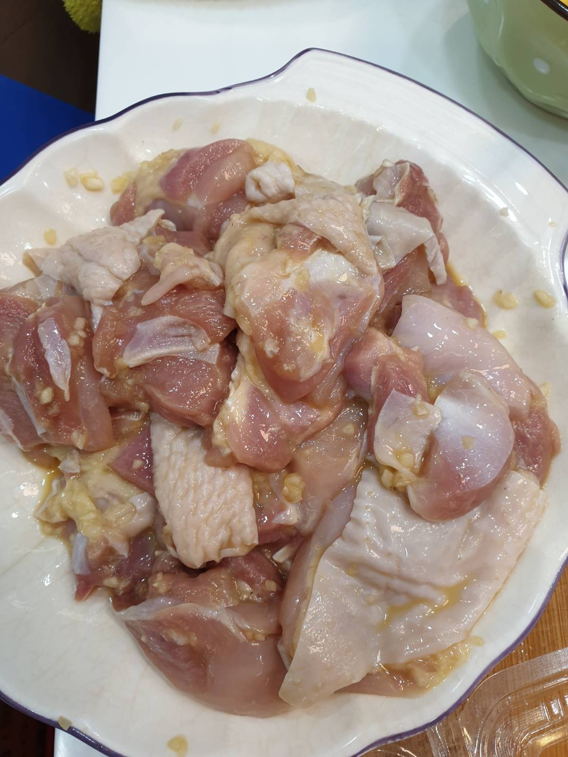 線上食譜 Panasonic 蒸烘烤微波爐 NN-BS1000 料理 白菜滷+炸雞塊