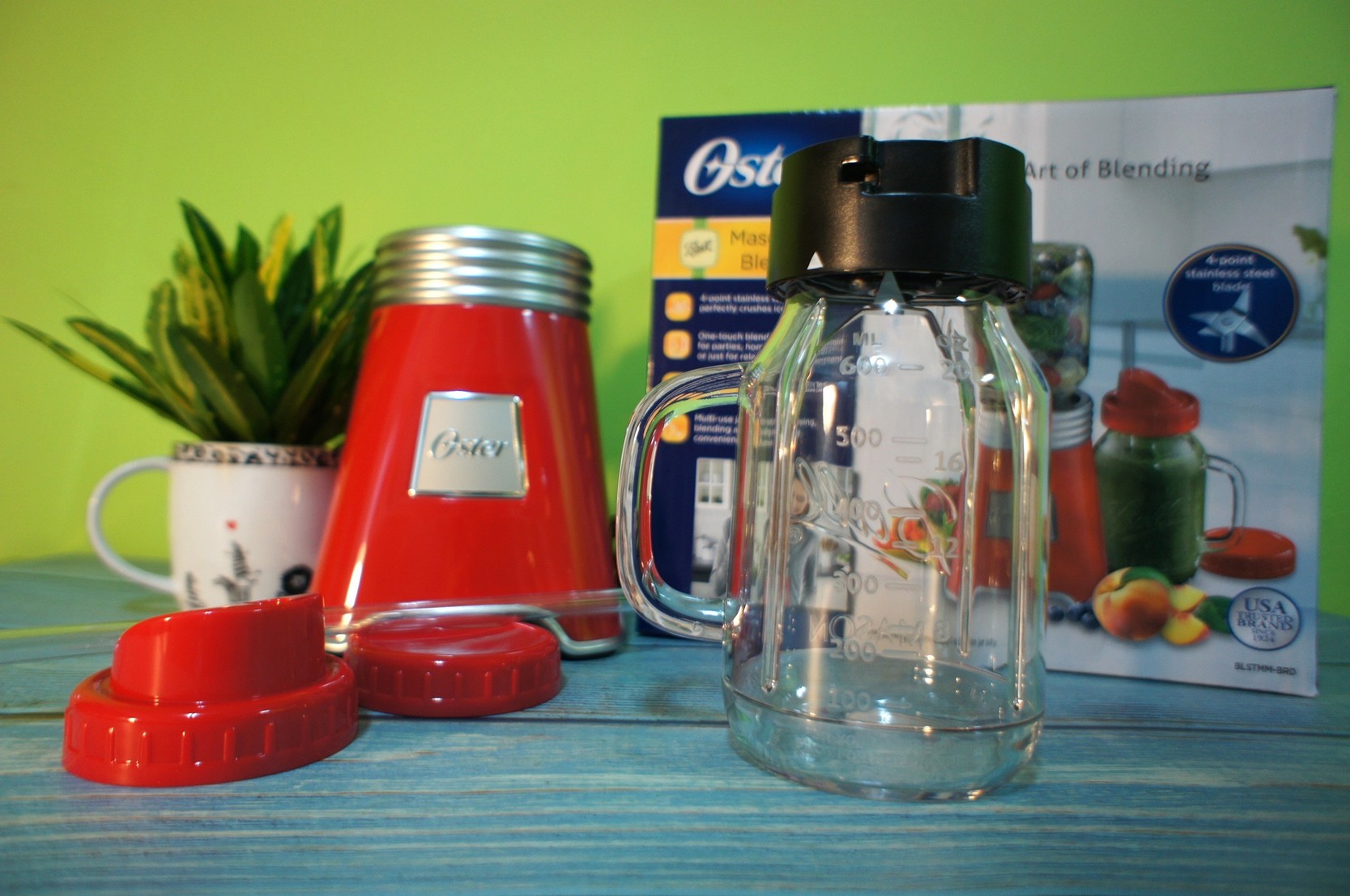 來自美國OSTER BALL經典隨鮮果汁機 Mason杯-趴萬 (已停售)