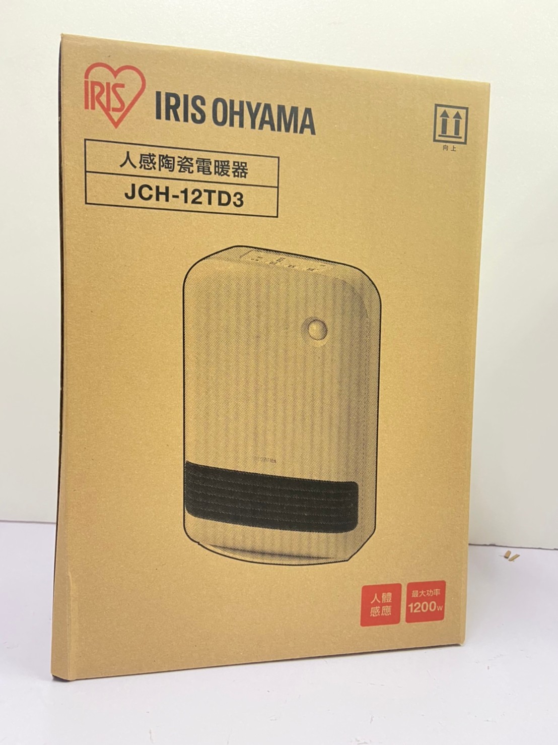 IRIS 智能感應 JCH-12TD3 大風量陶瓷電暖器