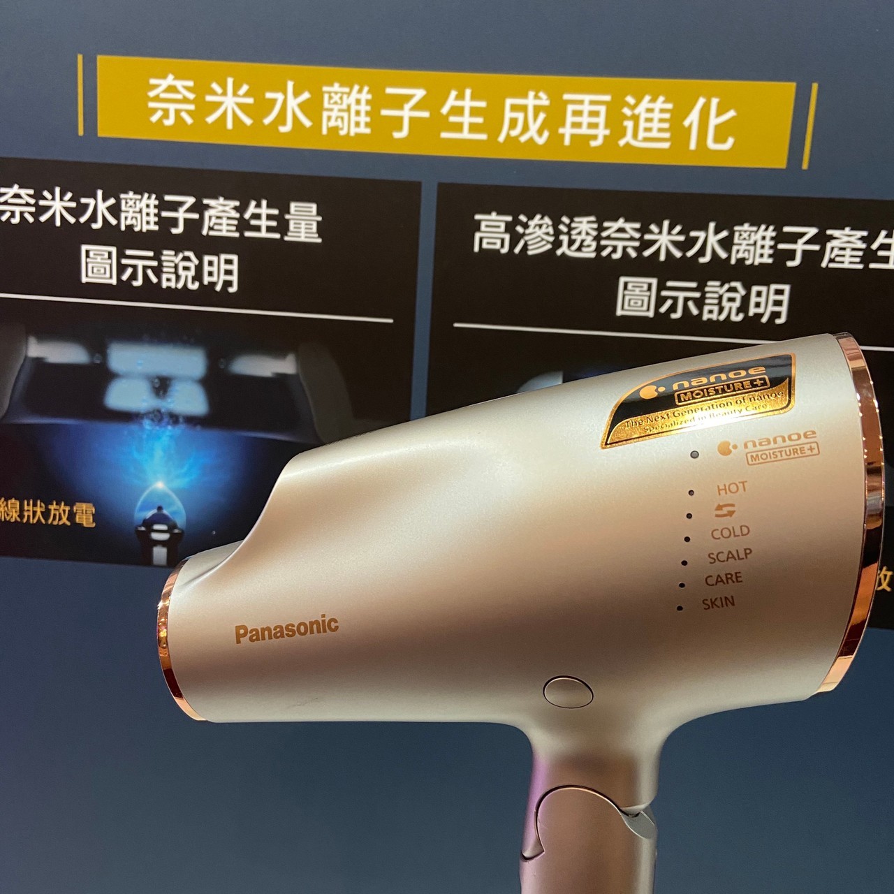Panasonic 國際 奈米水離子吹風機 EH-NA0E 高滲透超進化