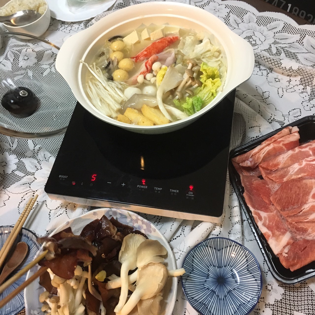 日本設計家電 ONE amadana 觸控薄型電磁爐 STCI-0105 (已停售)