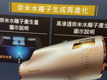 Panasonic 國際 奈米水離子吹風機 EH-NA0E 高滲透超進化