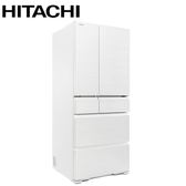 日立 RTSF62YJHWH 610公升 變頻 鋼板 六門冰箱 真空睡眠冰溫室 日本製 月光白