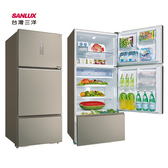 SANLUX 台灣三洋 SR-V582C 580公升 一級能效 變頻 三門電冰箱 -3°C微凍保鮮