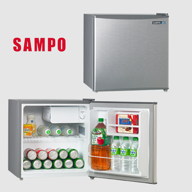 SAMPO 聲寶 SR-C05 47公升 獨享單門冰箱 直冷式出風設計 髮絲銀