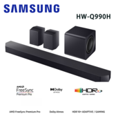 三星 HW-Q990H/ZW 藍牙聲霸 11.1.4ch 家庭劇院 Q系列 Soundbar 