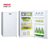 SANLUX 台灣三洋 SR-V97A 97L 一級能效 變頻 直冷式 單門電冰箱