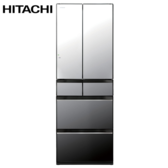 日立 RHW540YJX 537公升 變頻 六門冰箱 全室熱食免放涼 真空睡眠冰溫室 日本製 琉璃鏡