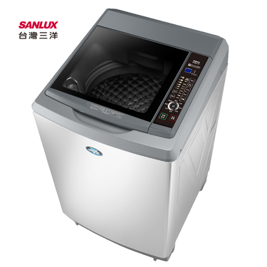 SANLUX 台灣三洋 SW-V17N 17公斤 變頻 按鍵式 超音波洗衣 直立式洗衣機