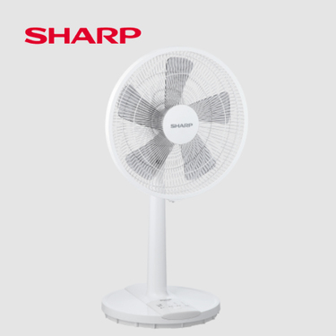 SHARP 夏普 PJ-V14A-W DC直流馬達電扇 14吋 立扇 變頻 5片式扇葉 無線遙控 磁吸遙控器