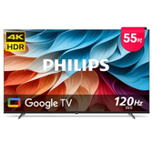【618】飛利浦 55型4K Google TV 智慧顯示器  55PUH7650  含基本安裝