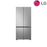 LG 樂金 GV-NB58PS 583L 智慧變頻四門冰箱 星辰銀 四方吹冷流 自動製冰