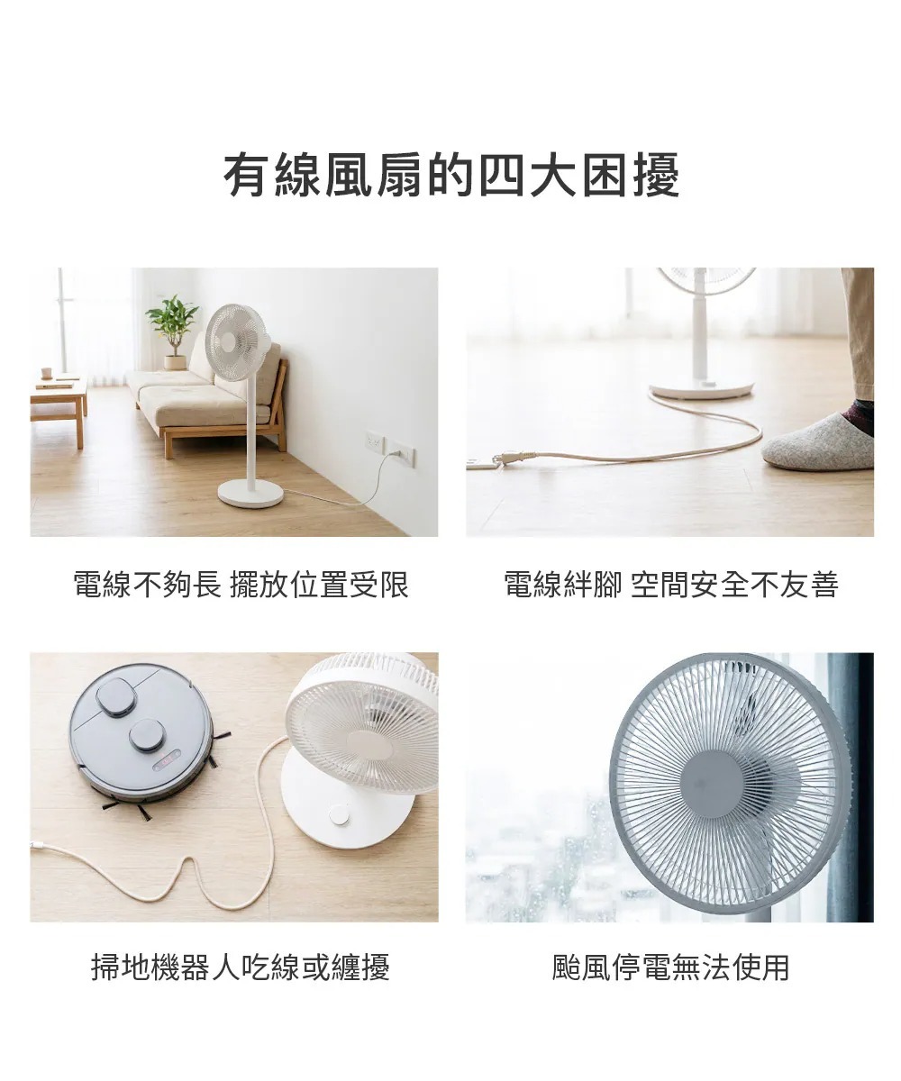 【618】ARTISAN 奧堤森 3D無線循環風扇 (2色) LF1404