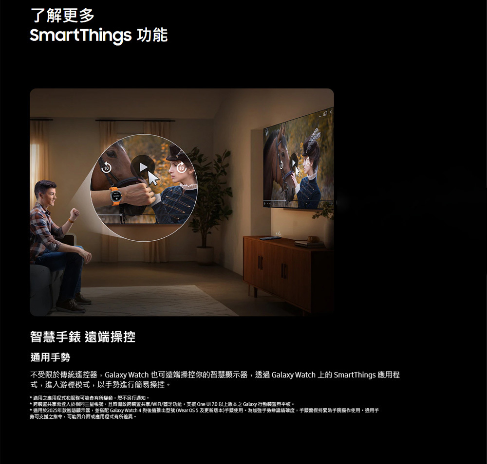 三星 QA55S95FAXXZW 4K 165Hz OLED AI顯示器