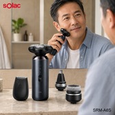 【88好禮】sOlac SRM-A6S 4in1 多功能電動刮鬍刀 全機防水