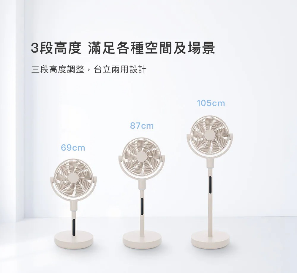【618】ARTISAN 奧堤森 3D無線循環風扇 (2色) LF1404