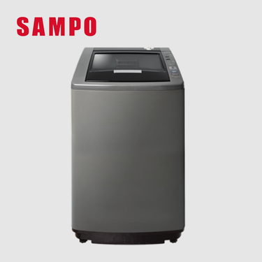 SAMPO 聲寶 ES-N18V(K1) 18KG 定頻 直立式洗衣機 超震波 好取式設計 冷風風乾 槽洗淨