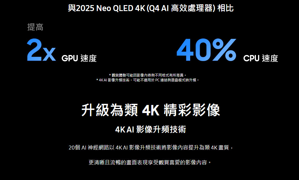 三星 QA75QN70FAXXZW 4K Neo QLED 144Hz MiniLED AI顯示器