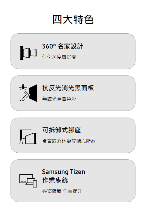 【來電優惠價】三星 QA50LS01DAXXZ The Serif QLED風格 AI顯示器 4K
