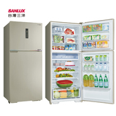 SANLUX 台灣三洋 SR-V612B 606公升 一級能效 雙門電冰箱 -3°C微凍室