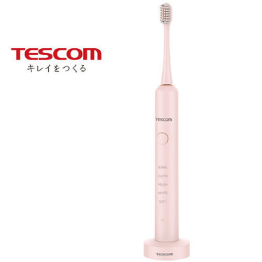 其他家電品牌 【新品出清】TESCOM TB1-TW 音波電動牙刷 粉 USB充電