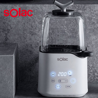 sOlac  氣炸/煎烤 2合1 多功能透明可視氣炸鍋 SAF-701W