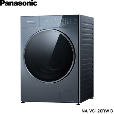 Panasonic 國際 NA-VS120RW-B 溫水滾筒洗衣機 12kg IoT智慧健康家電 全綵觸控LED面板