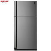 SHARP 夏普 SJ-SD54V-SL 自動除菌離子變頻雙門電冰箱