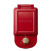 日本 Bruno BOE043 熱壓三明治鬆餅機（紅色）BOE043-RD
