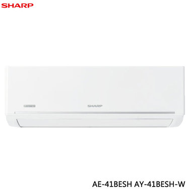 SHARP 夏普 AE-41BESH 6坪適用 極致系列 冷暖冷氣 AY-41BESH-W 室內機熱交換清潔
