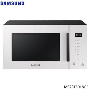 SAMSUNG 三星 MS23T5018GE/TW 美型微波爐 23L BESPOKE 設計系列 珍珠白