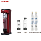 SHARP 夏普 CO-SM2T-R Soda Presso氣泡水機 內附兩支鋼瓶