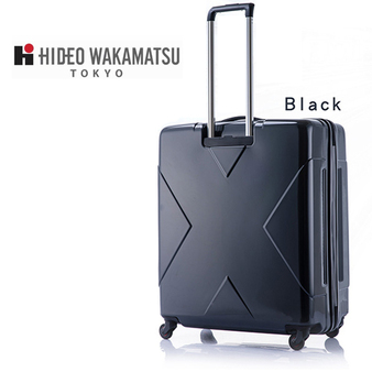 日本 Hideo Wakamatsu Megamax 極輕量26.5吋行李箱(黑)