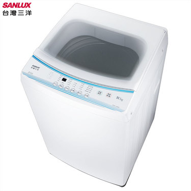 SANLUX 臺灣三洋 ASW-100MD 單槽洗衣機 10kg 八段水位自動設定 冷風乾衣