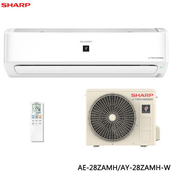 夏普 AE-28ZAMH 4坪適用 頂級系列 冷暖冷氣 AY-28ZAMH-W 自體淨 AIOT聯網