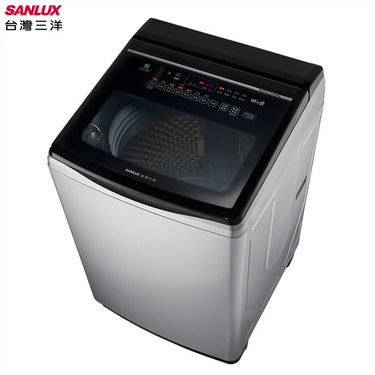 SANLUX 臺灣三洋 SW-V15A 15kg DD直流變頻直立式洗衣機 3D環流槽洗淨