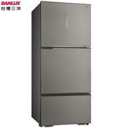 SANLUX 台灣三洋 SR-V610C 606L 一級能效變頻三門冰箱